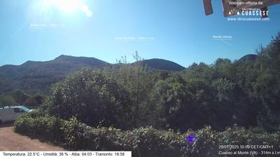 immagine della webcam nei dintorni di Cannero Riviera: webcam Cuasso al Monte