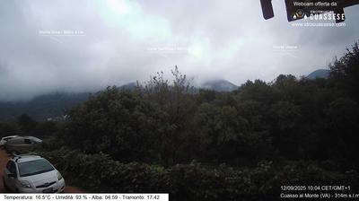 immagine della webcam nei dintorni di Cuvio: webcam Cuasso al Monte