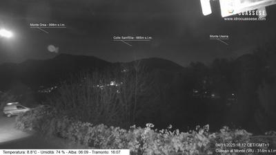 immagine della webcam nei dintorni di Galliate Lombardo: webcam Cuasso al Monte