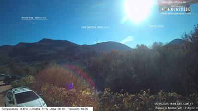 immagine della webcam nei dintorni di Curiglia con Monteviasco: webcam Cuasso al Monte