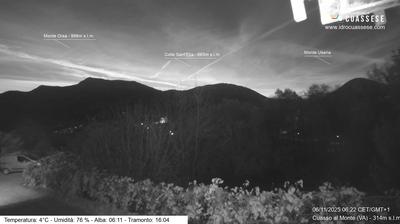immagine della webcam nei dintorni di Lanzo d'Intelvi: webcam Cuasso al Monte