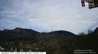 immagine della webcam nei dintorni di Valmorea: webcam Cuasso al Monte