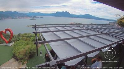 immagine della webcam nei dintorni di Lesa: webcam Campino