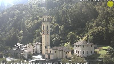 immagine della webcam nei dintorni di Montemezzo: webcam Piuro