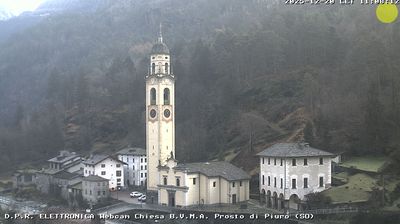 immagine della webcam nei dintorni di Gordona: webcam Piuro