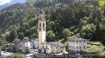 immagine della webcam nei dintorni di Gordona: webcam Piuro