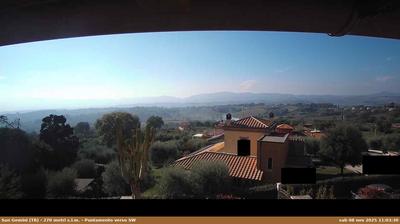 immagine della webcam nei dintorni di Orte: webcam San Gemini