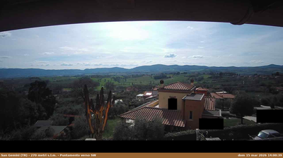 immagine della webcam nei dintorni di Soriano nel Cimino: webcam San Gemini