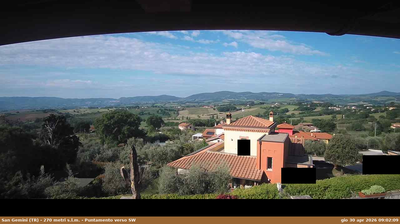 immagine della webcam nei dintorni di Soriano nel Cimino: webcam San Gemini