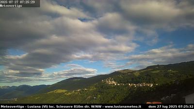 Preview delle webcam di Lusiana Conco › Nord