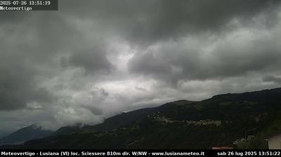 immagine della webcam nei dintorni di Monte Grappa: webcam Lusiana