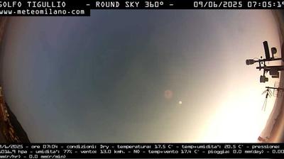 immagine della webcam nei dintorni di Recco: webcam Chiavari