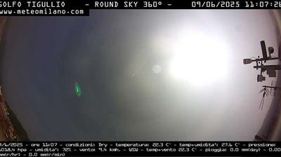 immagine della webcam nei dintorni di Tribogna: webcam Chiavari
