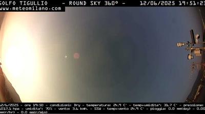immagine della webcam nei dintorni di Zoagli: webcam Chiavari