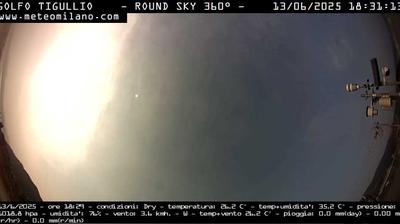 immagine della webcam nei dintorni di Santo Stefano d'Aveto: webcam Chiavari