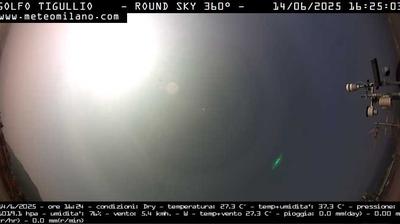 immagine della webcam nei dintorni di Zoagli: webcam Chiavari