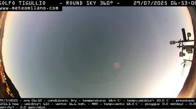 immagine della webcam nei dintorni di Riva Levante: webcam Chiavari