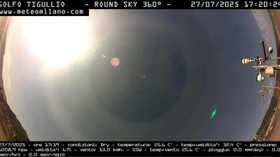 immagine della webcam nei dintorni di Sori: webcam Chiavari