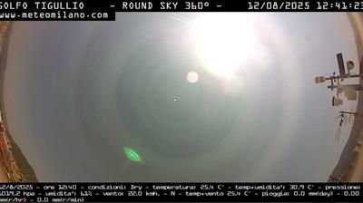 immagine della webcam nei dintorni di Santo Stefano d'Aveto: webcam Chiavari