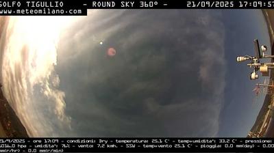 immagine della webcam nei dintorni di Moneglia: webcam Chiavari