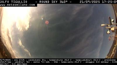 immagine della webcam nei dintorni di Bonassola: webcam Chiavari