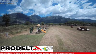 Preview delle webcam di Poggio Bustone › Nord-Est