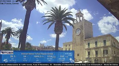 immagine della webcam nei dintorni di Acquaviva delle Fonti: webcam Terlizzi