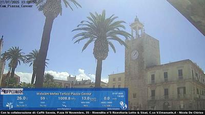 immagine della webcam nei dintorni di Giovinazzo: webcam Terlizzi