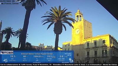 immagine della webcam nei dintorni di Calendano: webcam Terlizzi