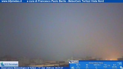 immagine della webcam nei dintorni di Acquaviva delle Fonti: webcam Terlizzi