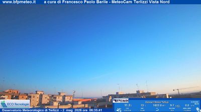 immagine della webcam nei dintorni di Acquaviva delle Fonti: webcam Terlizzi