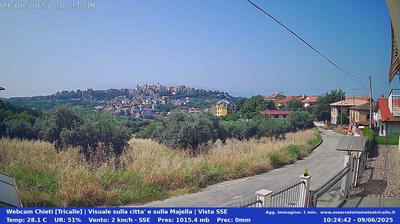immagine della webcam nei dintorni di Salle: webcam Chieti