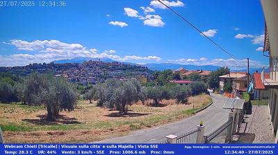 immagine della webcam nei dintorni di Foggetta: webcam Chieti