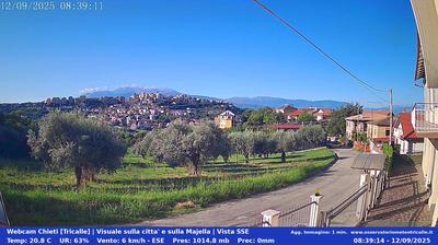 immagine della webcam nei dintorni di Postilli: webcam Chieti