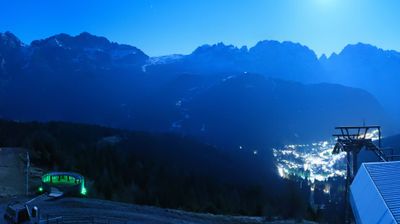 immagine della webcam nei dintorni di Rifugio Viviani: webcam Campo Carlo Magno