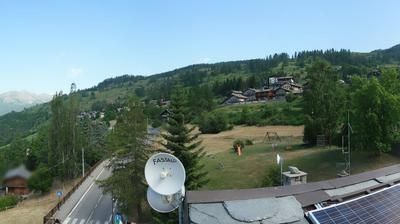 immagine della webcam nei dintorni di Cervinia Cime Bianche Laghi: webcam La Magdeleine