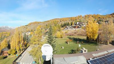 immagine della webcam nei dintorni di Cervinia Plan Maison: webcam La Magdeleine