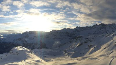 immagine della webcam nei dintorni di Capanna Margherita: webcam Valtournenche Colle Superiore