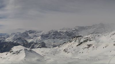 immagine della webcam nei dintorni di Chamois: webcam Valtournenche Colle Superiore
