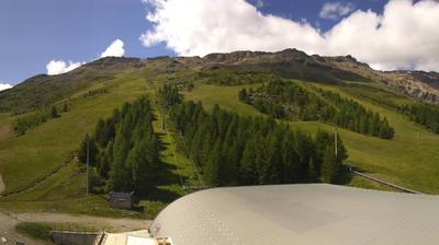 immagine della webcam nei dintorni di Bormio 2000: webcam Santa Caterina Valfurva