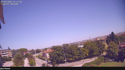immagine della webcam nei dintorni di Castelfidardo: webcam Jesi
