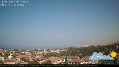 immagine della webcam nei dintorni di Montalto Marina: webcam Civitavecchia