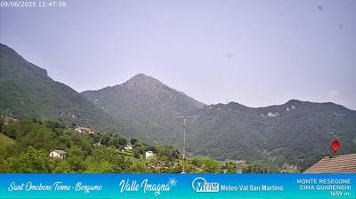 immagine della webcam nei dintorni di Palazzago: webcam Valsecca