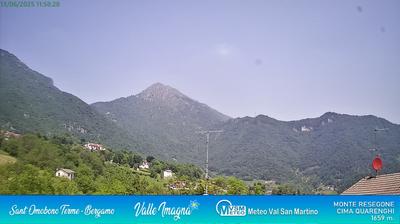 immagine della webcam nei dintorni di San Giovanni Bianco: webcam Valsecca