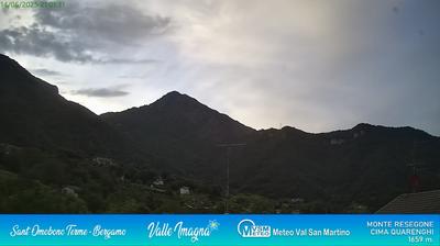 immagine della webcam nei dintorni di San Giovanni Bianco: webcam Valsecca