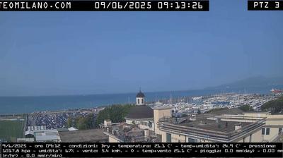 immagine della webcam nei dintorni di Sestri Levante: webcam Cavi