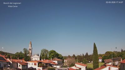 immagine della webcam nei dintorni di Cividale del Friuli: webcam Ronchi dei Legionari