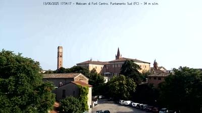 immagine della webcam nei dintorni di Castrocaro Terme e Terra del Sole: webcam Forlì