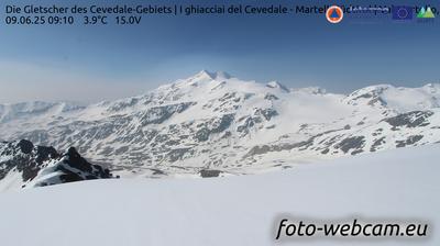 Preview delle webcam di Martello: Die Gletscher des Cevedale-Gebiets | I ghiacciai del Cevedale - Südtirol | Val - Alto Adige