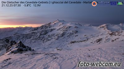 immagine della webcam nei dintorni di Senales Ski: webcam Stelvio